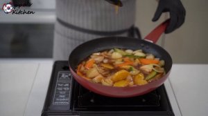 Корейская кухня. Рецепт вкуснейшего мяса в кисло-сладком соусе по-корейски #ТАНСУЮК. Понравится все