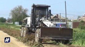 Грейдирование дорог в п. Западный будет завершено