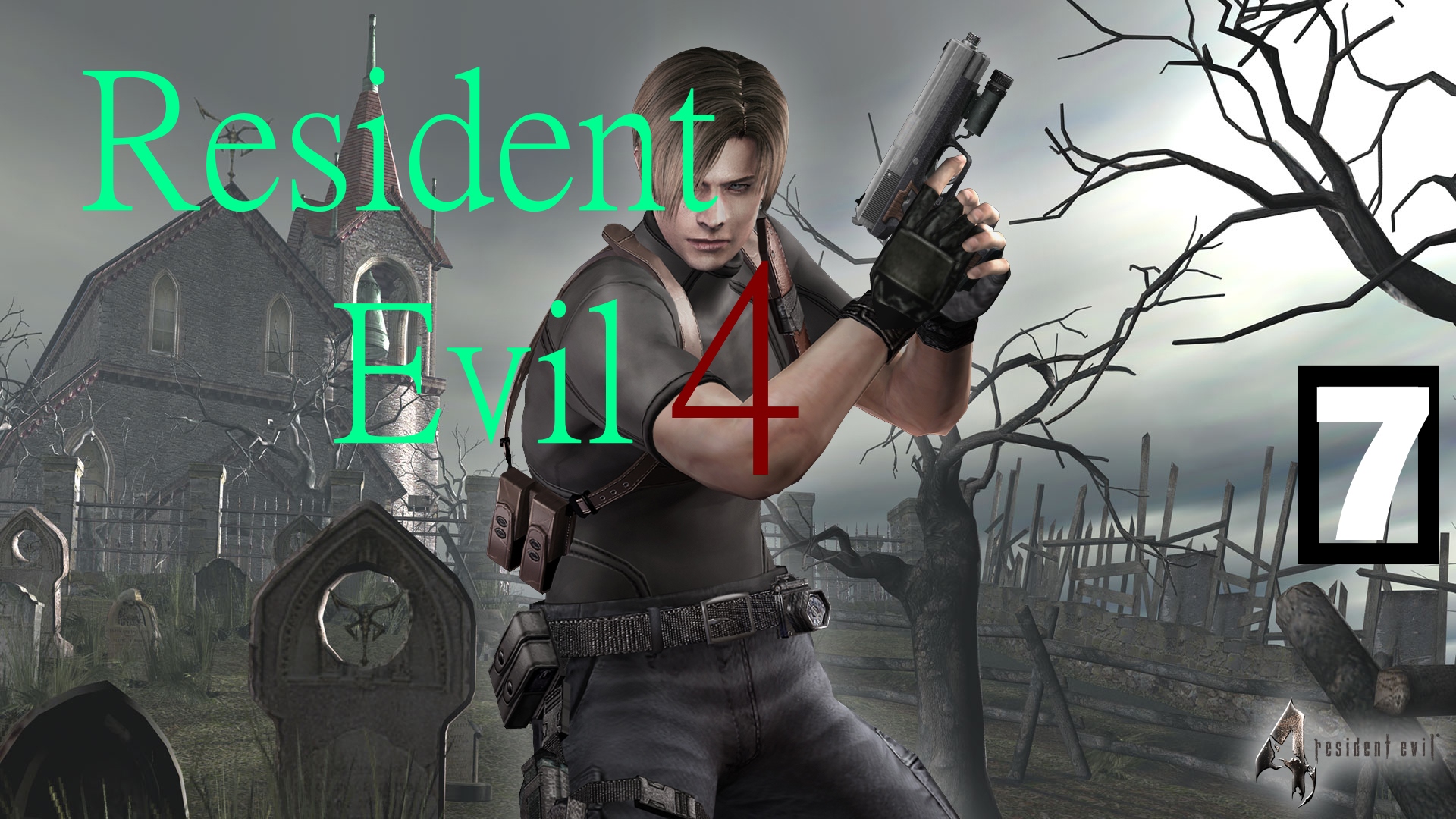 Resident Evil 4 HD Vs Леон С.Кеннеди Рамон Салазар [Часть 7]