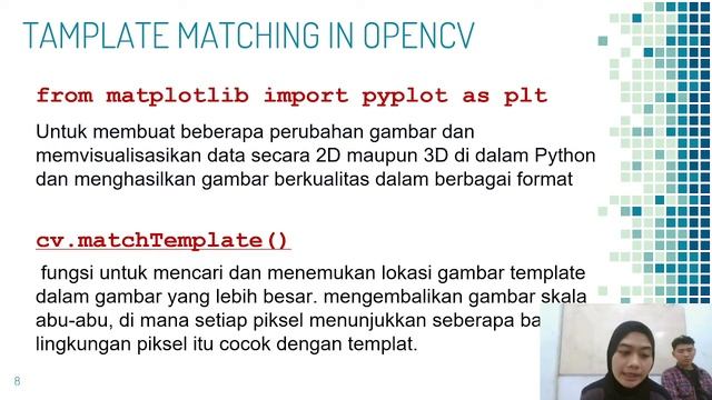 Presentasi Image Processing kelompok 14 - Template Matching OpenCV