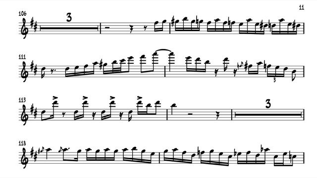 "Uptown Funk" - Eric Darius - 🎷Sax Alto transcription🎷 смотреть онлайн