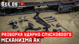 15.  Разборка ударно-спускового механизма АК