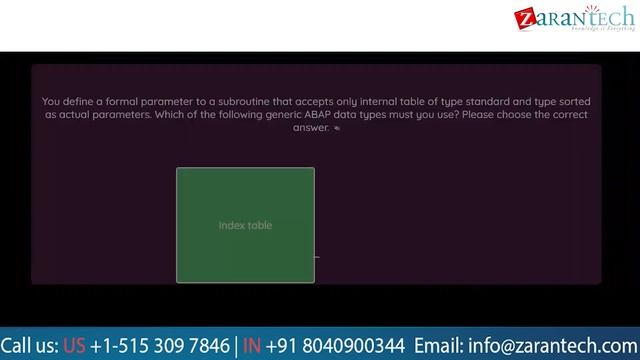 C_TAW12_750 - ABAP with SAP NetWeaver 7.50 (90 Questions) | ZaranTech DotCom смотреть онлайн