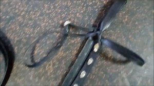 Казачья уздечка для коня с украшениями из нейзильбера (мельхиора)