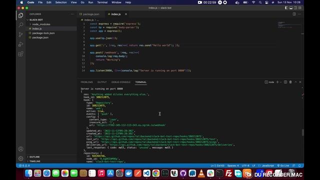 Slack + Github Bot in 40 minutes – смотреть онлайн видео от JS Знания в ...