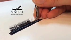 Формирование пучка для объемного наращивания от sunlook lash