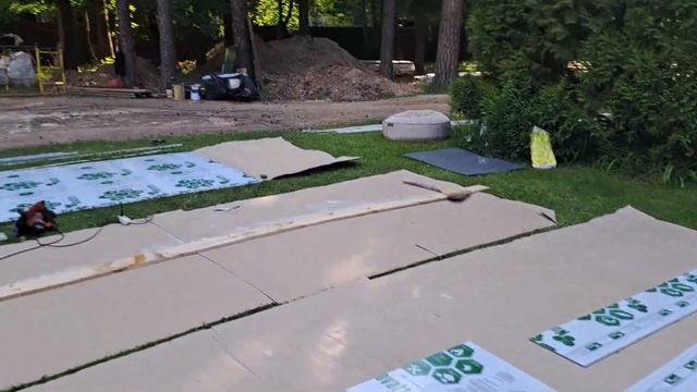 Навес из монолитного поликарбоната, клеёного бруса смотреть онлайн