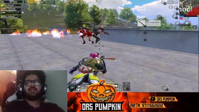 BATTLEGROUND MOBILE INDIA II FIRST TIME FACE CAM II FACE REVEAL II #DRsPUMPKIN #pubgmlivestream смотреть онлайн