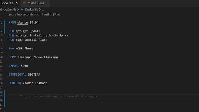 Docker Course: Creating Your First Dockerfile.