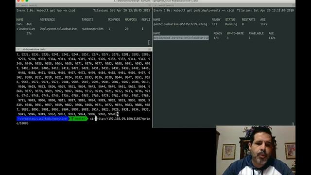 Kubernetes HPA Horizontal Pod Autoscaler demo смотреть онлайн