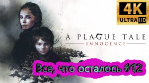 A PLAGUE TALE: Innocence прохождение ► Все, что осталось ► #12 /RTX 3080 Ti