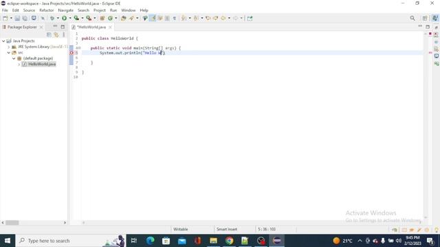 JAVA First Program || Hello World Program #javaprogramming #javafirstprogram #javacode #javacoding