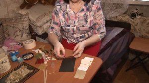 Аппликация из соломки