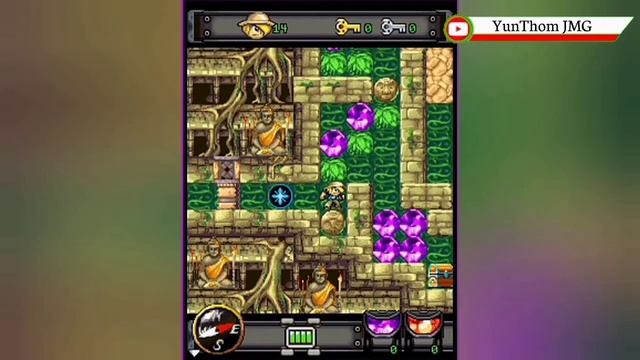 Diamond Rush - Gameplay Walkthrough Part 2 - I have a hammer (Java Mobile Game, Android) смотреть онлайн