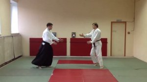 Shomen Uchi Ikkajo Osae 2. Yoshinkan Aikido
