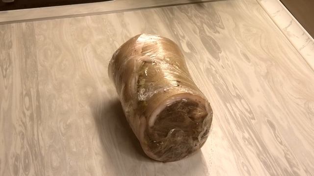 Рулет печеночный в сале