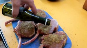 Свиная корейка на гриле