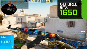 CS:GO : GTX 1650 4GB + i3-12100F