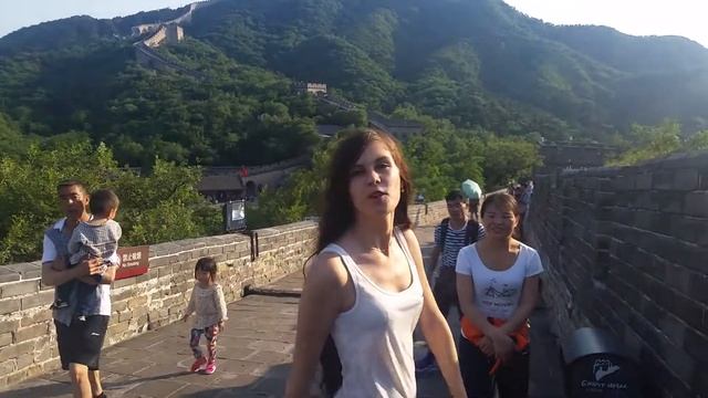 Как добраться до Великой Китайской стены из Пекина и каков участок Бадалин Badaling Great Wall? смотреть онлайн