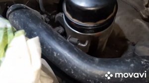 Мерседес бенц  ML320 . Замена масла  в двигателе.