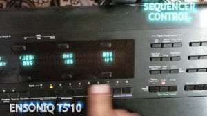 ENSONIQ TS'10 - SEQUENCER CONTROL