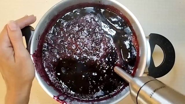 Черничный джем на зиму и для прослойки торта, вкусный, ароматный, густой. Blueberry jam. Sylt.