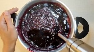 Черничный джем на зиму и для прослойки торта, вкусный, ароматный, густой. Blueberry jam. Sylt.