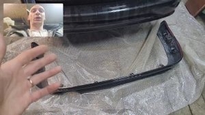 lacetti 1.8 универсал wtcc оригинальный обвес ч.2 задняя юбка и спойлер aldor