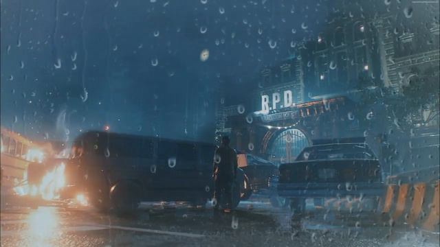 Resident Evil 3 Save Room Music with Rain & Thunder. Ambient & Relaxing смотреть онлайн