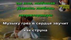 Любимая странная милая - караоке (Бока- Борис Давидян)