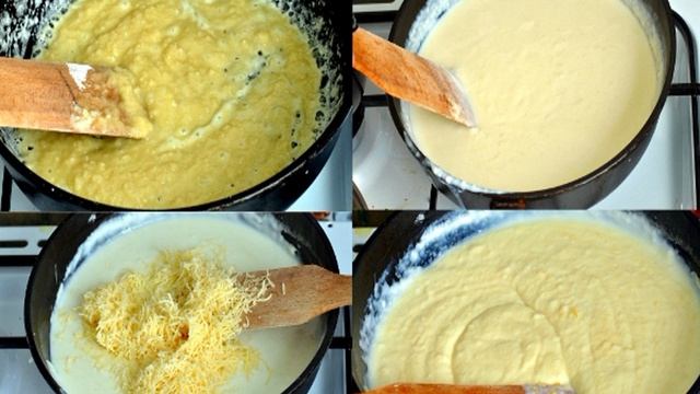Лазанья болоньезе с соусом бешамель