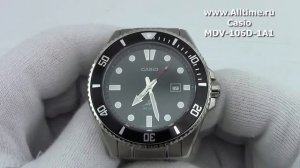 Мужские японские наручные часы Casio MDV-106D-1A1