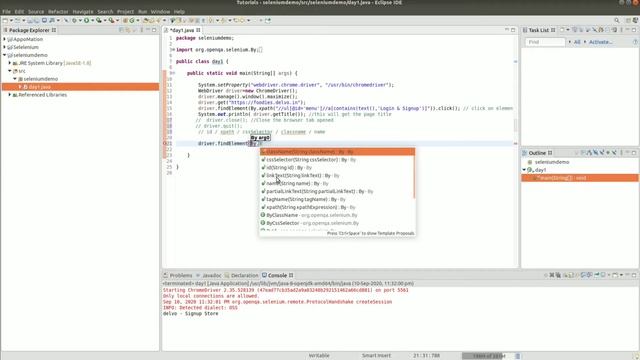 V-4 | Selenium Locators | ID, Xpath , CssSelector , ClassName , Name, java.lang.NullPointerExceptio