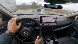 POV Drive | Nissan X-Trail e-Power e-4ORCE 4WD 2023 | Wrocław - jak jeździ hybryda Nissana?