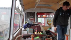 ЛиАЗ 677М Лыткарино. 2016 год салон