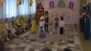 танец грибочков в исполнении детей средней группы