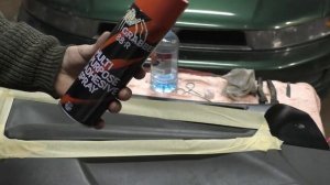 Перетяжка тканевой вставки на дверной карте