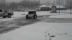 Sass grass snow management 's s175 pushing snow