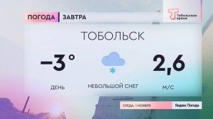 Прогноз погоды на 1 ноября