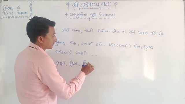 ધોરણ:૬ વિષય:વિજ્ઞાન પ્રકરણ:૪ વસ્તુઓના જૂથ બનાવવા