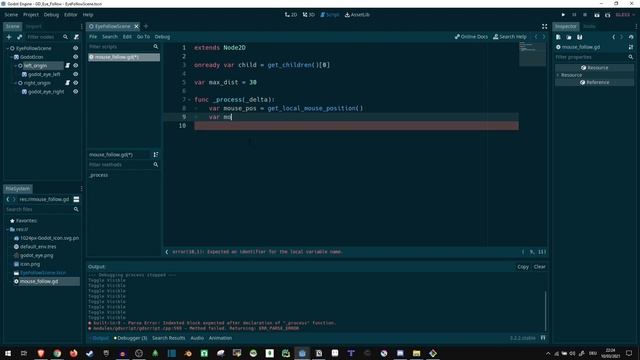 Making Sprites look at the Mouse in Godot (Tutorial) смотреть онлайн