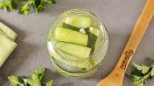 Огурцы по-польски дольками на зиму