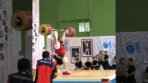 Лаша Талахадзе толчок 264 кг. официальный мировой рекорд.  Самый сильный человек планеты