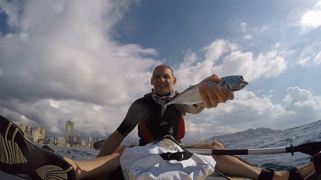 САП SUP Испания Benidorm Paddle board fishing 27.09.2016(2) смотреть онлайн