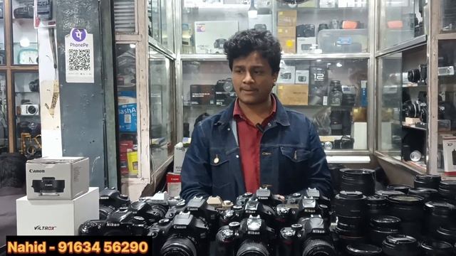 DSLR CAMERA SECOND HAND 4,500 ONLY ||KOLKATA CAMERA MARKET 2024 ||NAHID PHOTOGRAPHY