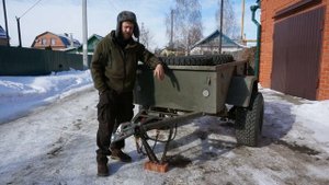 Мой внедорожный прицеп УАЗ 8109. Планы на будущее.