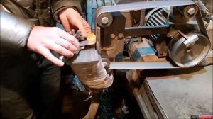 Изготовление ножа с накладным монтажем (фултанг) от начала до конца how make full tang knife