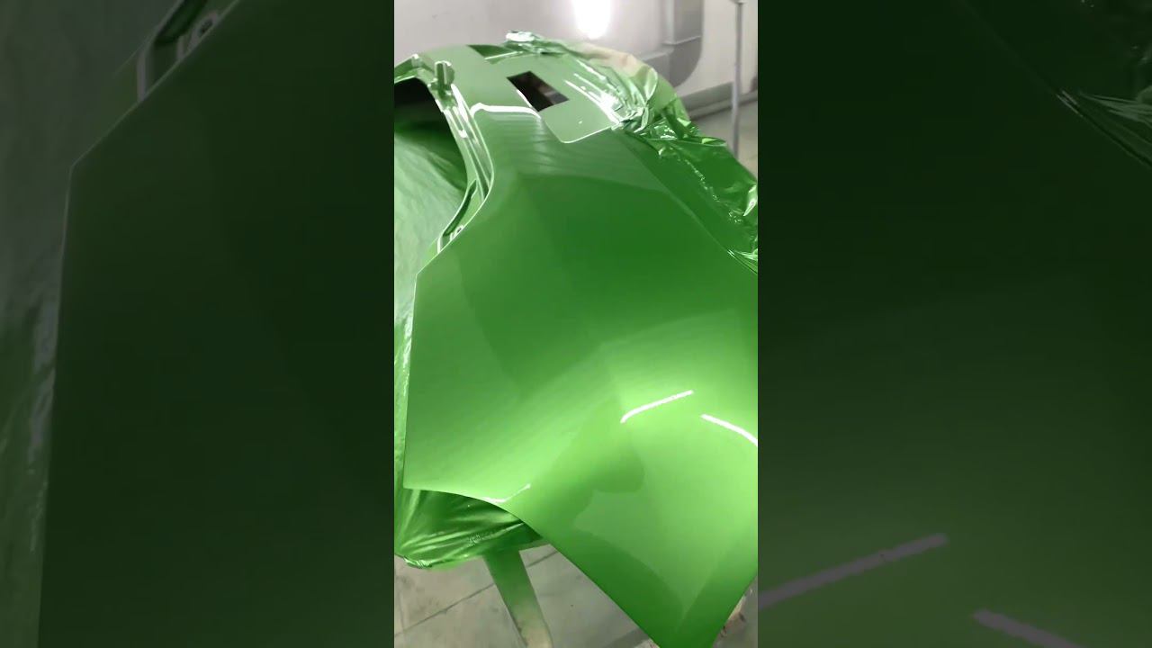 ЗЕЛЕНКА финал #малярка #automobile #автопокраска #ремонт #финалочка