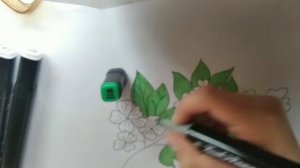 ЧТО МОЖНО НАРИСОВАТЬ ЛЕГКО И ПРОСТО? ?? РИСУЕМ ЦВЕТЫ НА ВЕТКЕ?