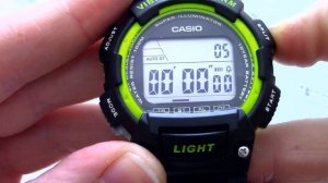 Часы Casio Illuminator W-736H-3A - Инструкция, как настроить от PresidentWatches.Ru